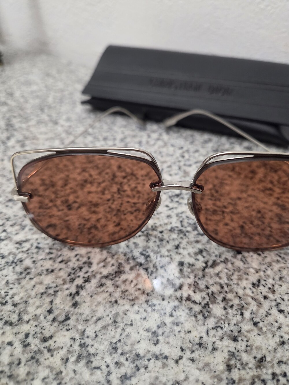 Authentic✨ RARE ✨ Christian Dior Stellaire 6 Geometric Aviator Sunglasses - Picture 9 of 15